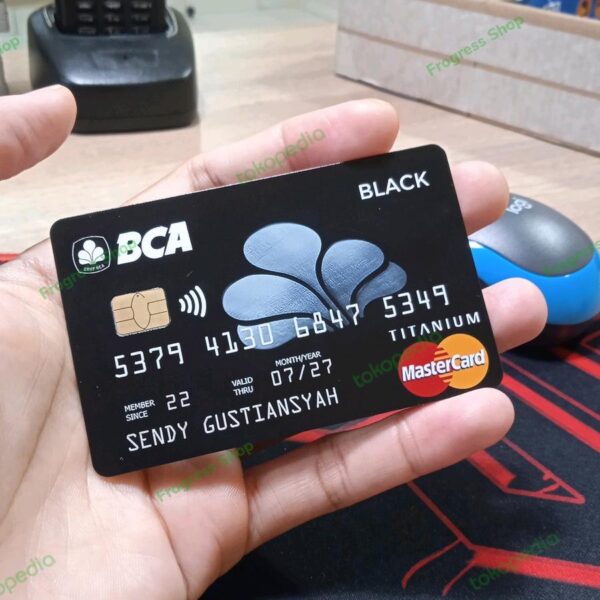 Custom BCA Black Kartu etoll - Image 3