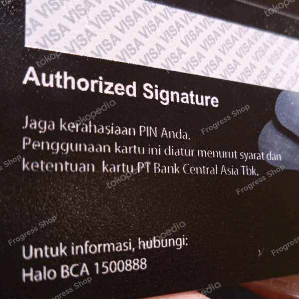 Custom BCA Black Kartu etoll - Image 5