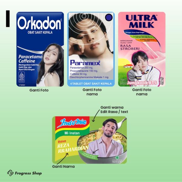 Emoney Etoll Flazz Cetak Desain SNACK Mie chitato Kemasan Custom - Image 4