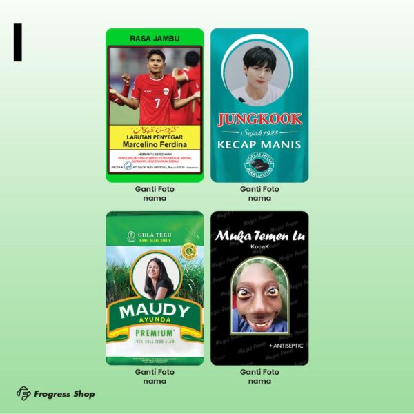 Emoney Etoll Flazz Cetak Desain SNACK Mie chitato Kemasan Custom - Image 5